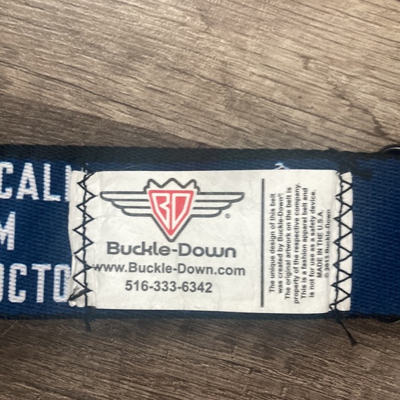 Dr Who seatbelt buckle belt ~ keep calm I’m the doctor - Picture 8 of 11